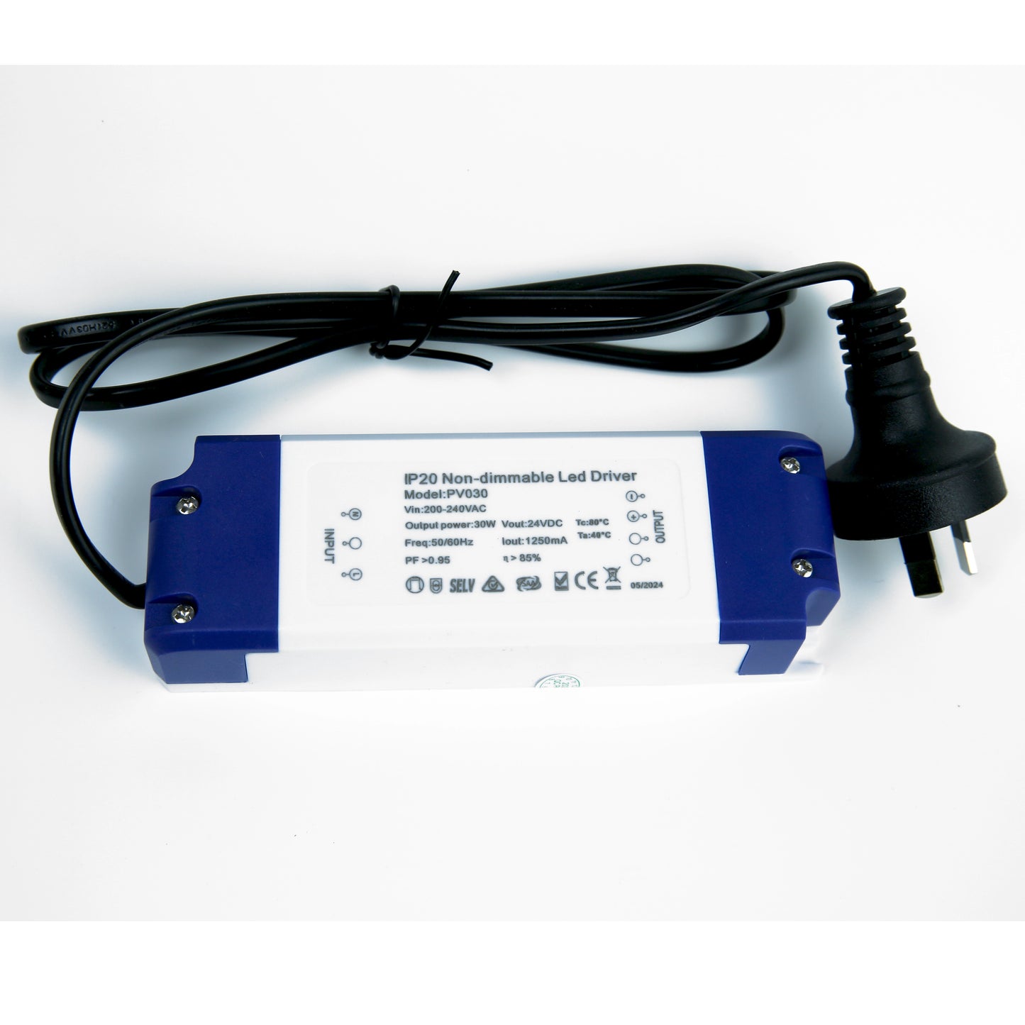 30W LED Driver- Constant Voltage- Non dimming - IP20