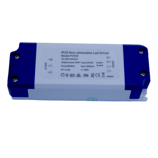 30W LED Driver- Constant Voltage- Non dimming - IP20