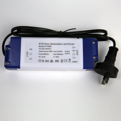 60W LED Driver - Constant Voltage - Non dimming - IP20